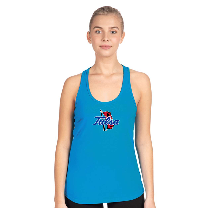 Women's Tulsa Golden Hurricane Next Level Ideal Racerback Tank